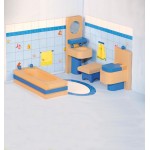 Set mobilier Baie pentru case de papusi WoodyLand